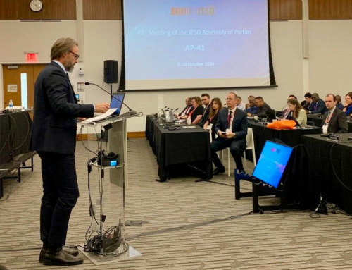 IMSO Director General participates in the ITSO 41 Assembly