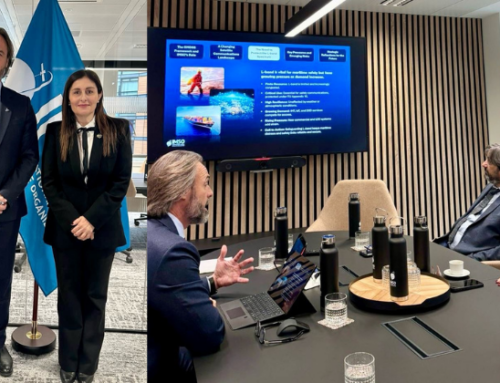 IMSO Director General meets Shipping Deputy Minister of Cyprus at the 34th IMO Assembly