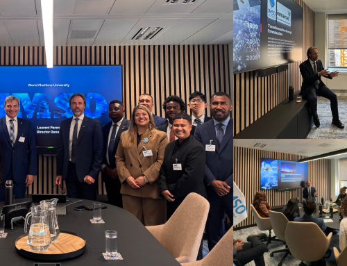 IMSO hosts WMU students for Director General’s discourse on maritime satellite services